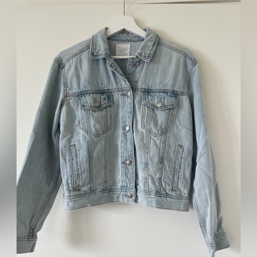 American Eagle Light Blue Denim Jacket